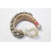 Bracelet Kada Antique Old Silver Traditional Handmade Tribal Upper Arm Band C823